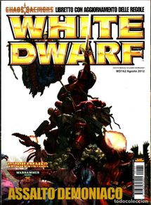 Sammelkarten: white dwarf agosto 2012 - Games workshop